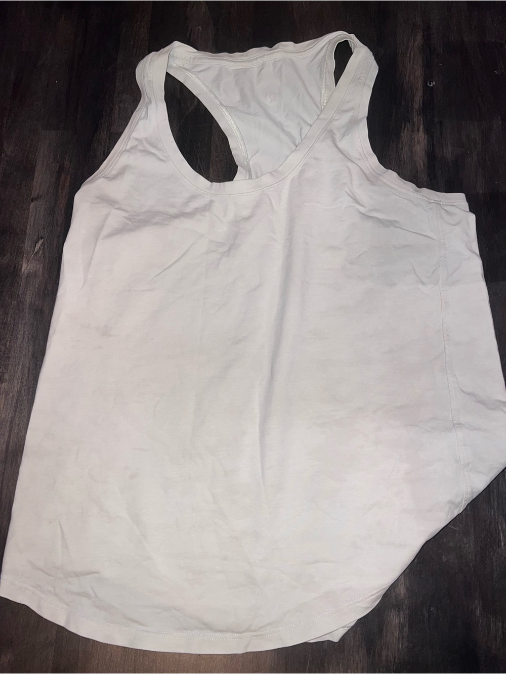 lululemon athletica White Racerback Tank
